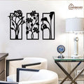 Modern Flower Wall Art Panels – Luxury Floral Wall Decor for Home