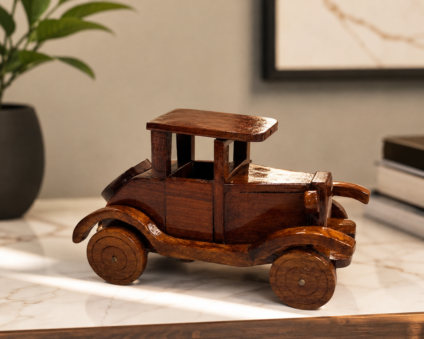Handcrafted Wooden Vintage Toys | Classic Decorative Wooden Toys for Kids & Home Décor
