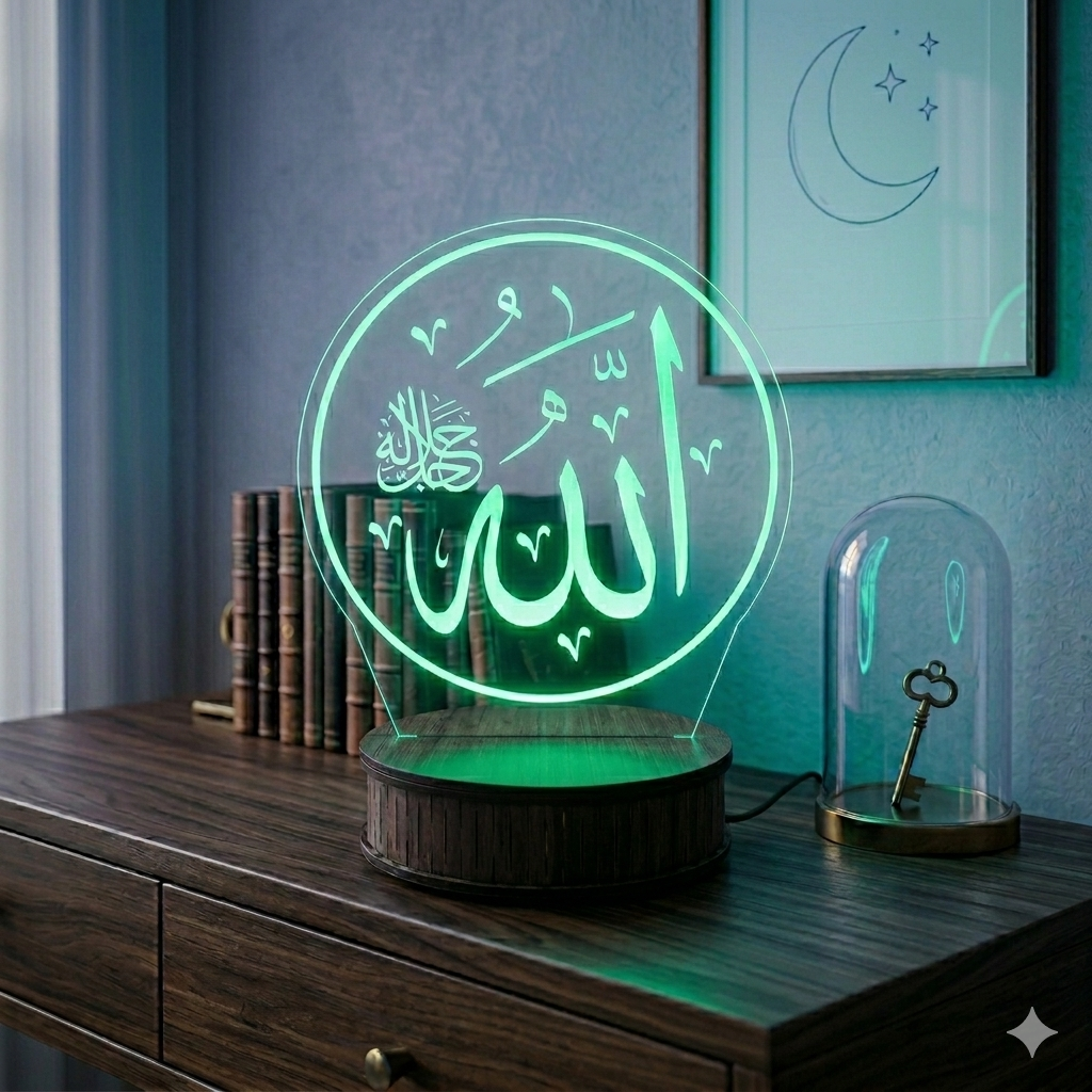Allah (3D Illusion Lamp)