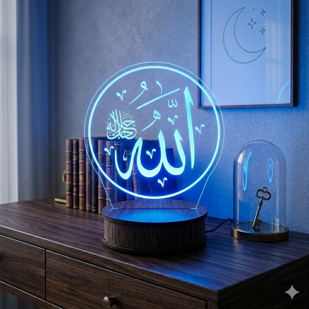 Allah (3D Illusion Lamp)