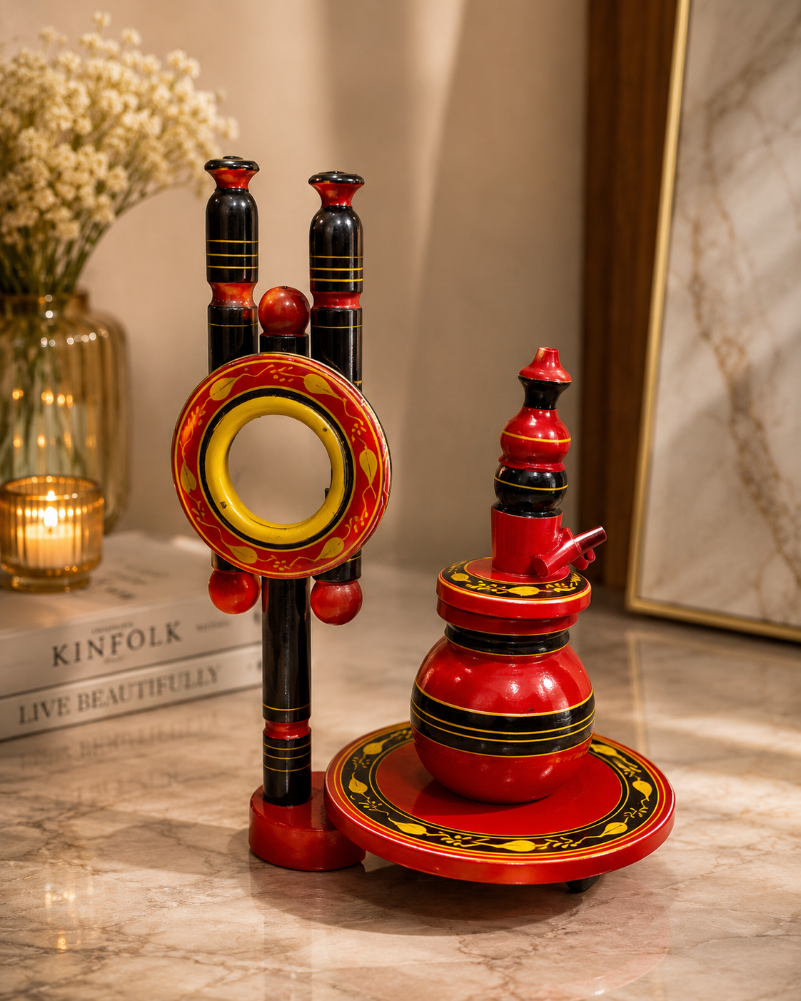 Handcrafted Wooden Traditional Madhani  Toys