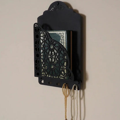 Holy Quran Box with Tasbih Hanger Wood & Premium Acrylic
